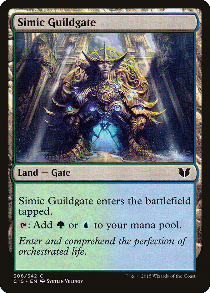 Simic Guildgate [Commander 2015] | Galaxy Games LLC