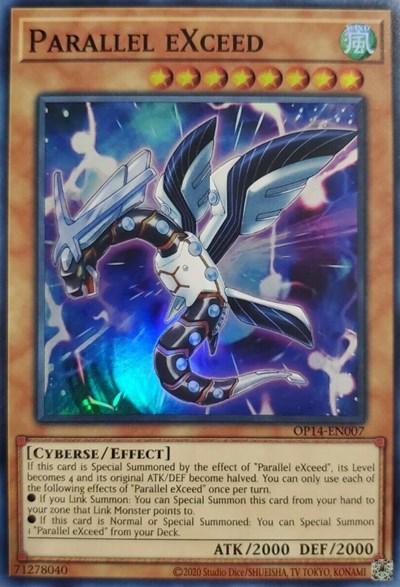 Parallel eXceed [OP14-EN007] Super Rare | Galaxy Games LLC