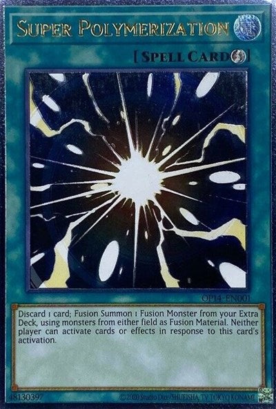 Super Polymerization [OP14-EN001] Ultimate Rare | Galaxy Games LLC