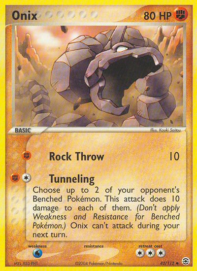 Onix (42/112) [EX: FireRed & LeafGreen] | Galaxy Games LLC