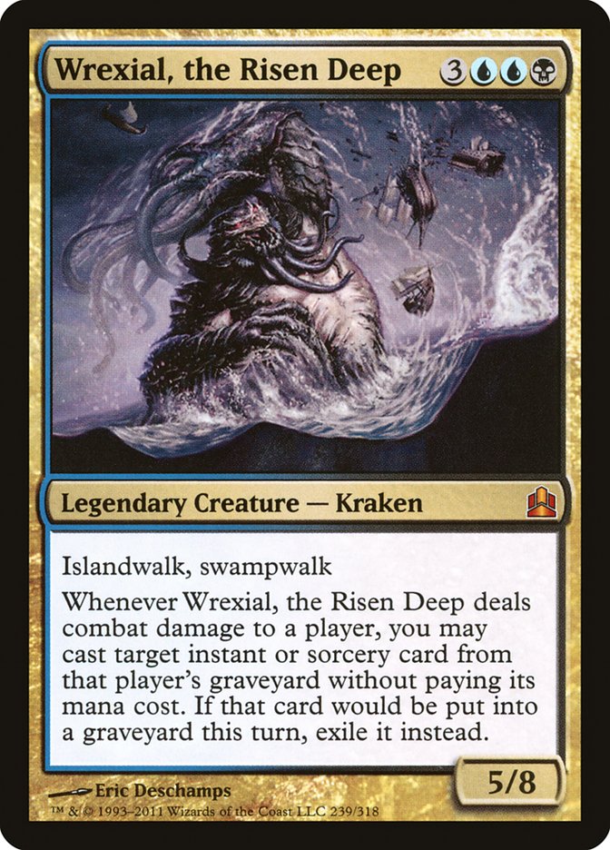 Wrexial, the Risen Deep [Commander 2011] | Galaxy Games LLC