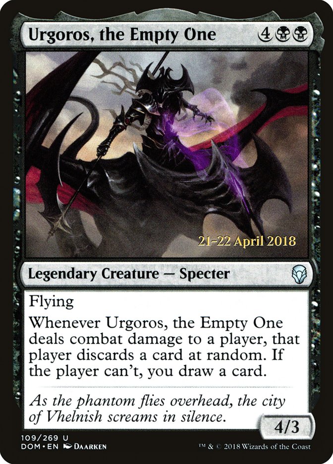 Urgoros, the Empty One [Dominaria Prerelease Promos] | Galaxy Games LLC