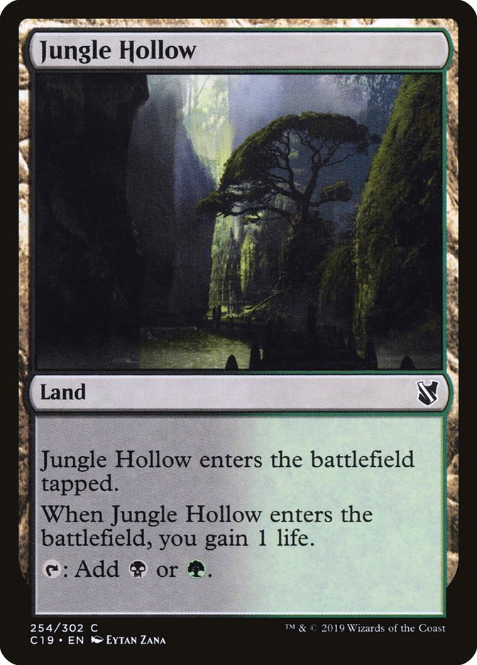 Jungle Hollow [Commander 2019] | Galaxy Games LLC