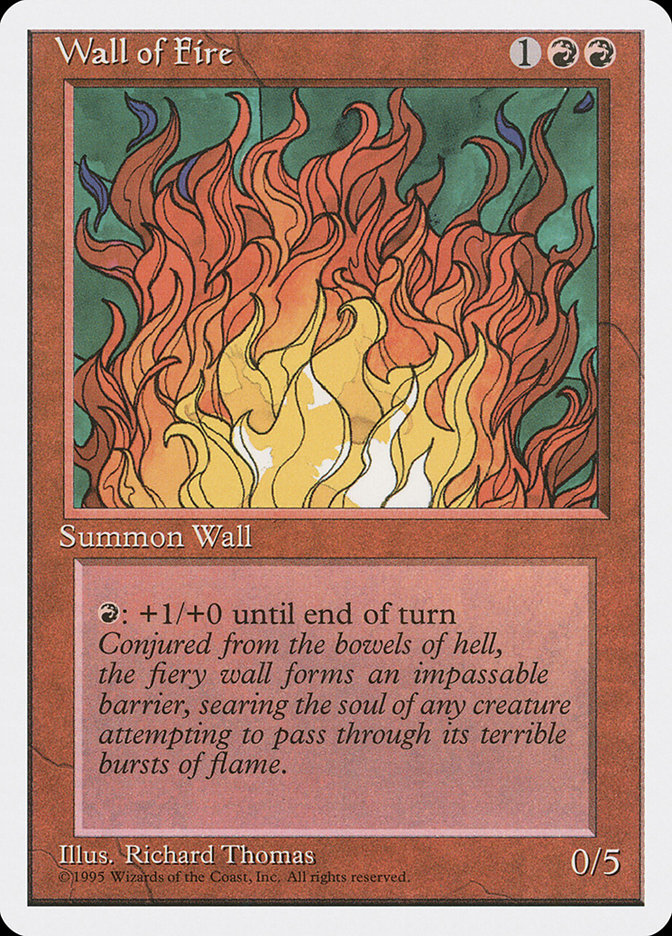 Wall of Fire [Fourth Edition] | Galaxy Games LLC
