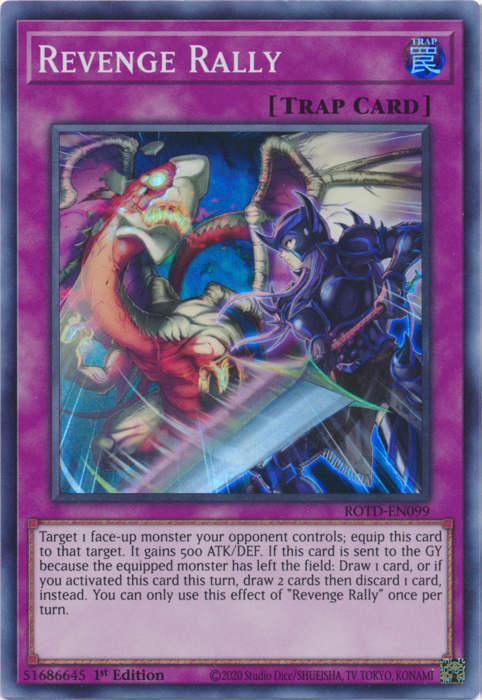 Revenge Rally [ROTD-EN099] Super Rare | Galaxy Games LLC