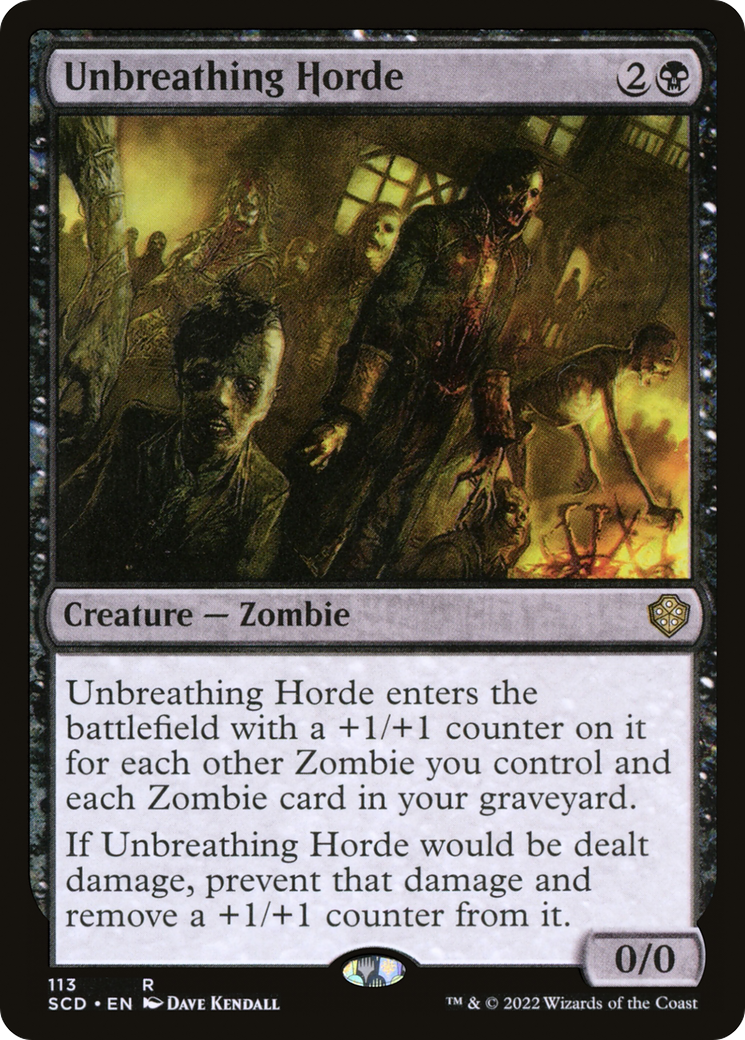 Unbreathing Horde [Starter Commander Decks] | Galaxy Games LLC