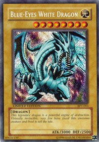 Blue-Eyes White Dragon [BPT-003] Secret Rare | Galaxy Games LLC