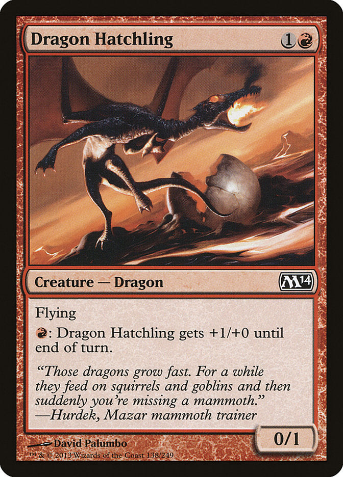 Dragon Hatchling [Magic 2014] | Galaxy Games LLC