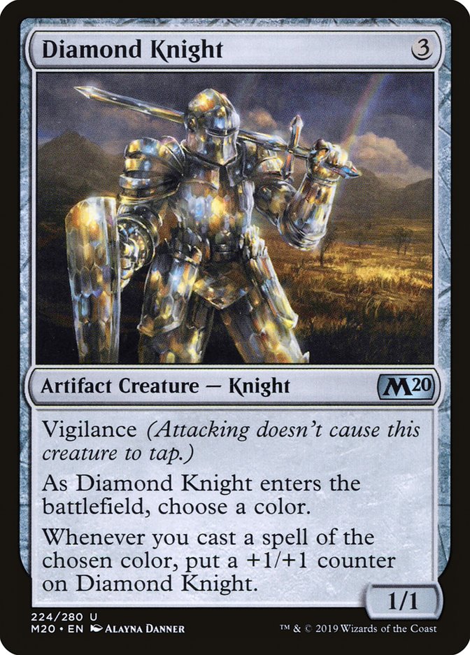 Diamond Knight [Core Set 2020] | Galaxy Games LLC