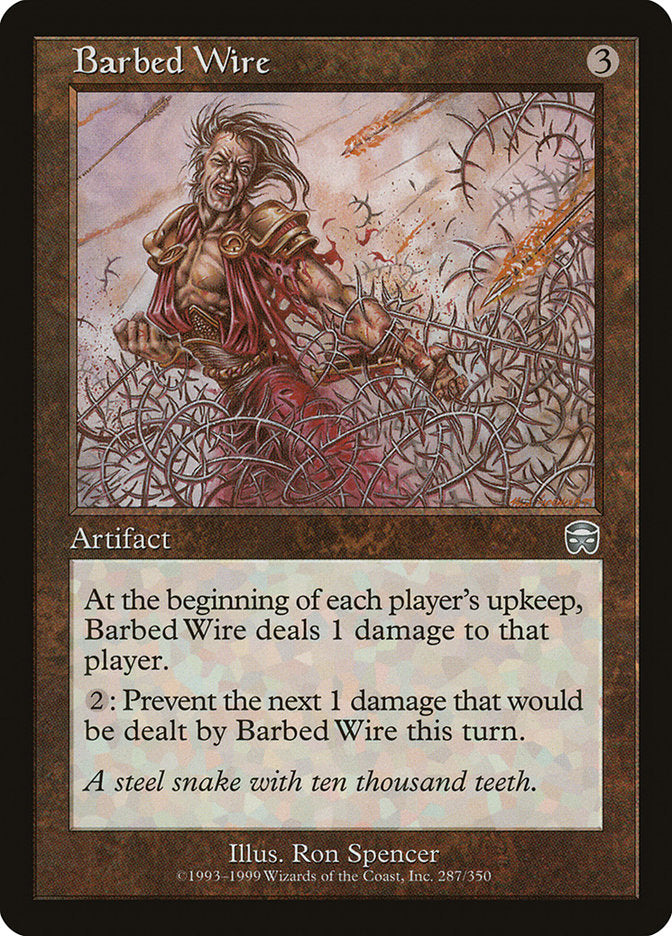 Barbed Wire [Mercadian Masques] | Galaxy Games LLC