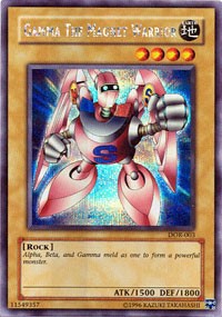 Gamma the Magnet Warrior [DOR-003] Secret Rare | Galaxy Games LLC