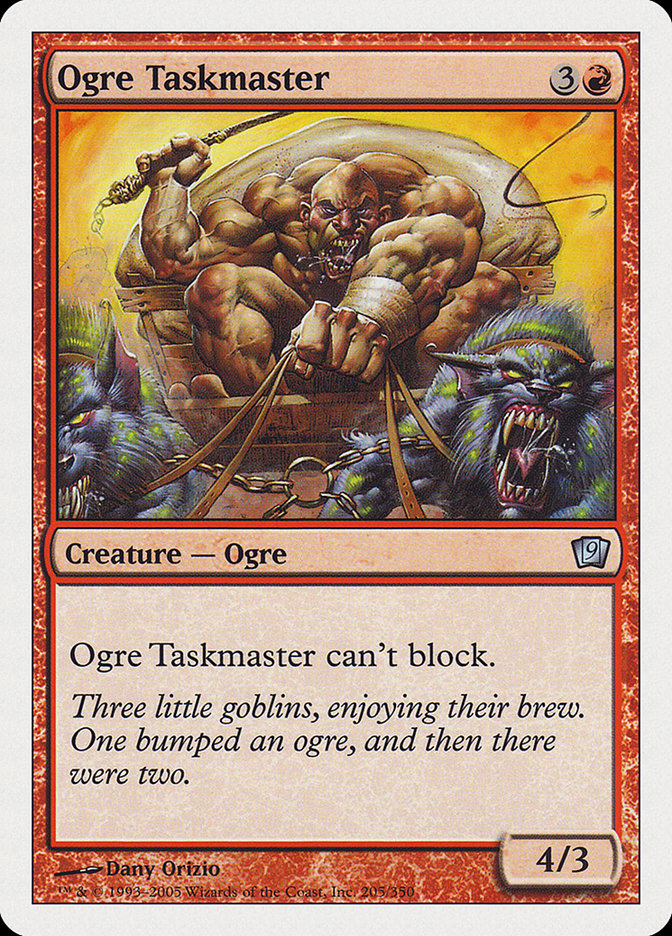 Ogre Taskmaster [Ninth Edition] | Galaxy Games LLC