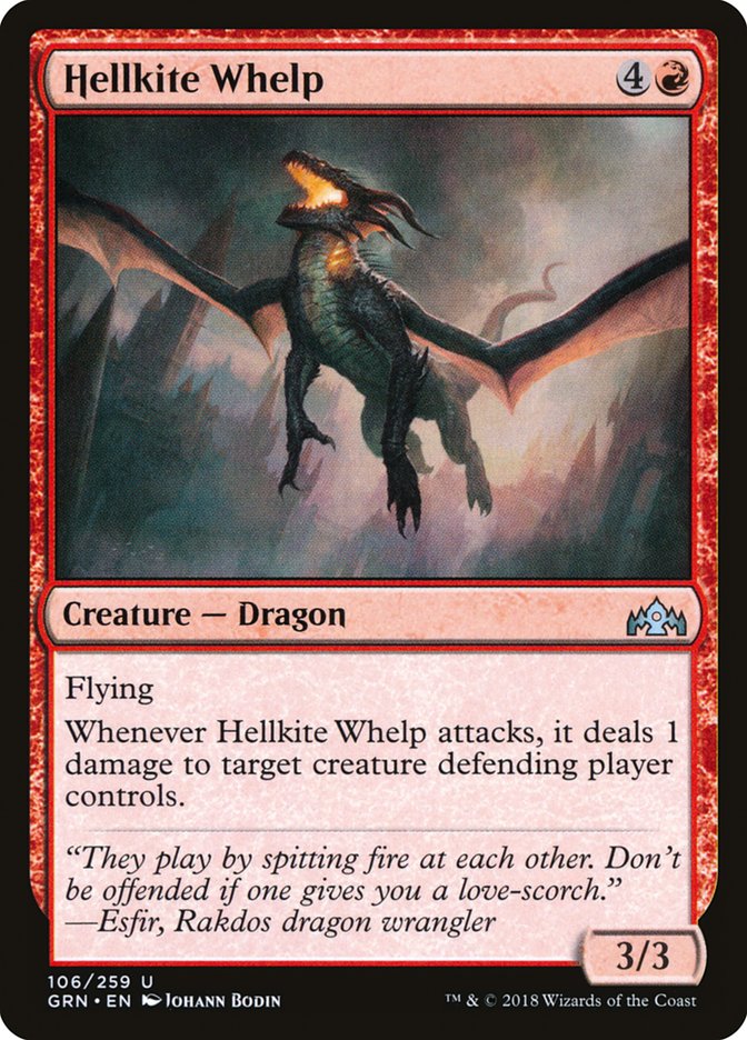 Hellkite Whelp [Guilds of Ravnica] | Galaxy Games LLC