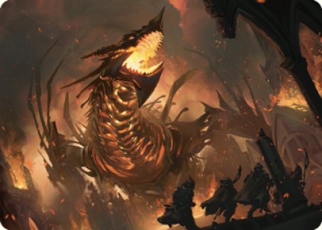 The Fall of Kroog Art Card [The Brothers' War Art Series] | Galaxy Games LLC