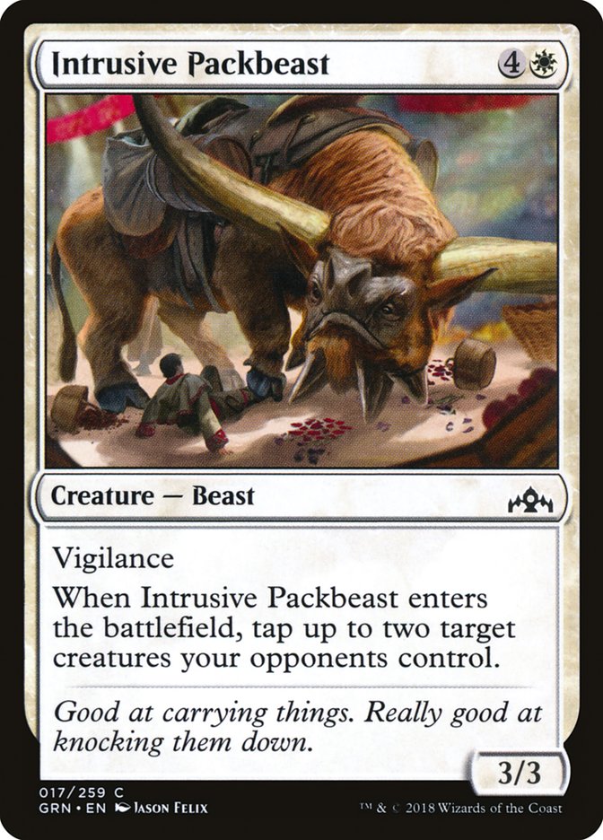 Intrusive Packbeast [Guilds of Ravnica] | Galaxy Games LLC