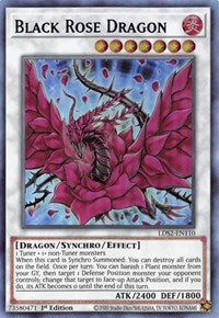 Black Rose Dragon (Blue) [LDS2-EN110] Ultra Rare | Galaxy Games LLC