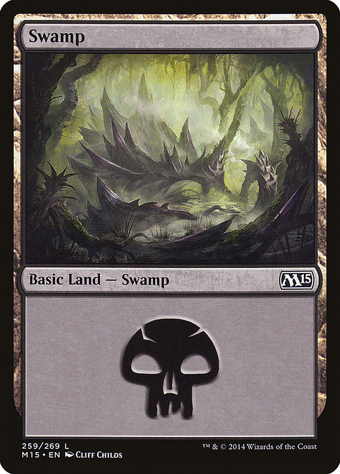 Swamp (259) [Magic 2015] | Galaxy Games LLC