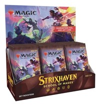 Strixhaven: School of Mages - Set Booster Display | Galaxy Games LLC