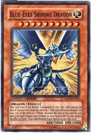 Blue-Eyes Shining Dragon [MOV-EN001] Super Rare | Galaxy Games LLC