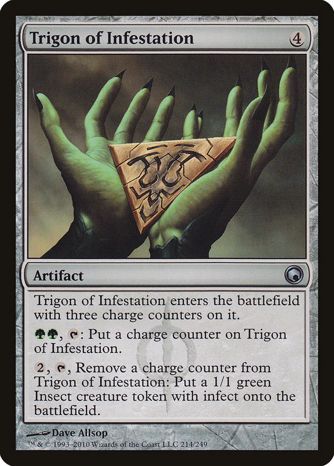 Trigon of Infestation [Scars of Mirrodin] | Galaxy Games LLC