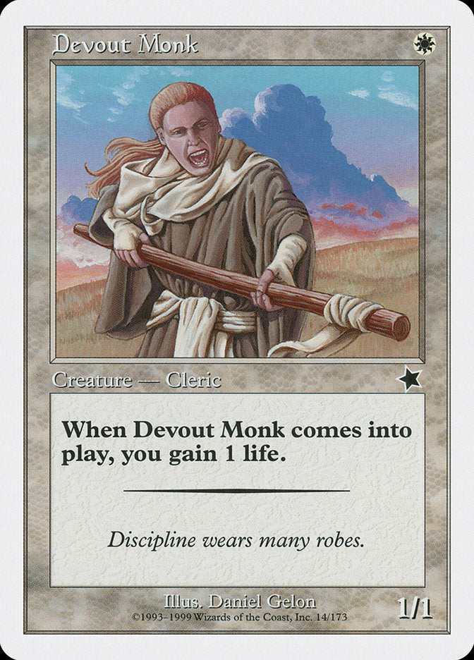 Devout Monk [Starter 1999] | Galaxy Games LLC