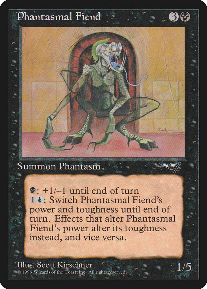 Phantasmal Fiend (Standing) [Alliances] | Galaxy Games LLC