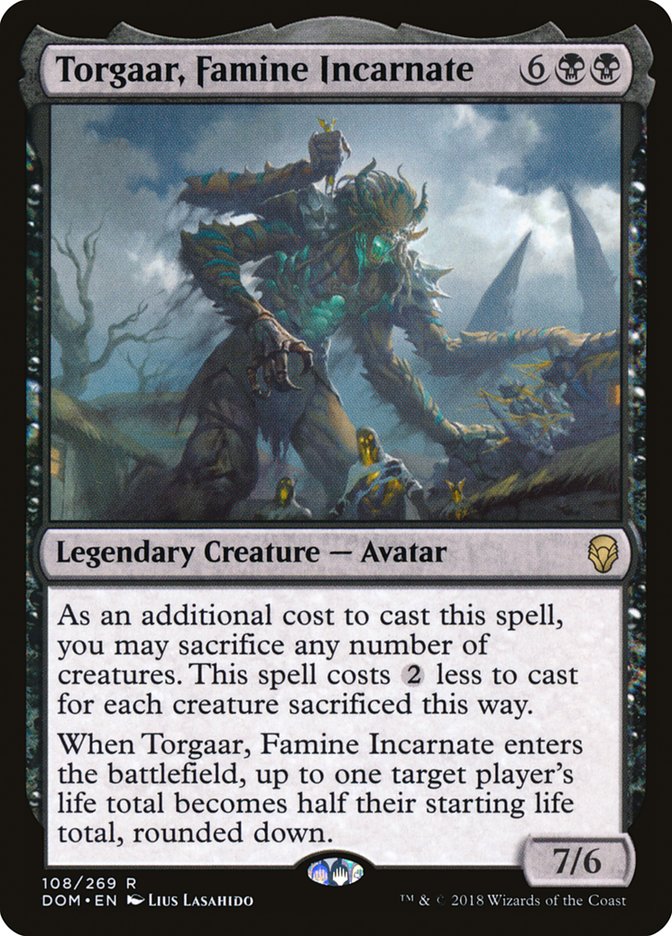 Torgaar, Famine Incarnate [Dominaria] | Galaxy Games LLC