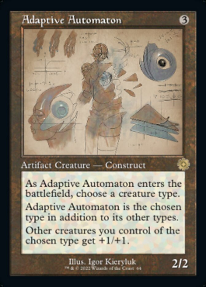 Adaptive Automaton (Retro Schematic) [The Brothers' War Retro Artifacts] | Galaxy Games LLC