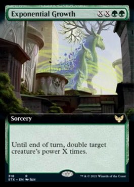 Exponential Growth (Extended Art) [Strixhaven: School of Mages] | Galaxy Games LLC