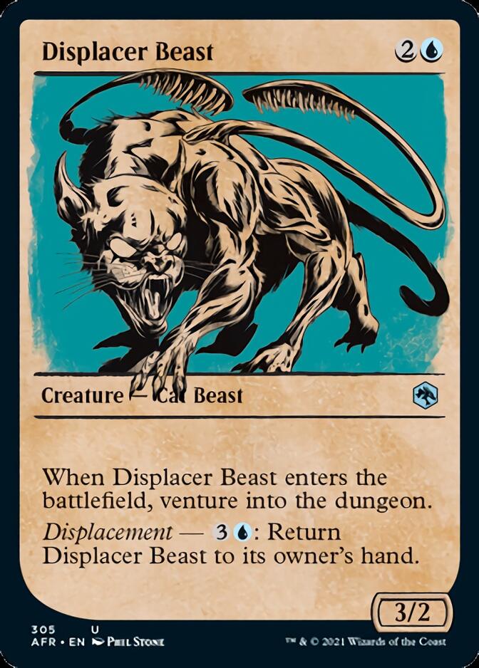 Displacer Beast (Showcase) [Dungeons & Dragons: Adventures in the Forgotten Realms] | Galaxy Games LLC