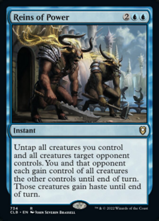 Reins of Power [Commander Legends: Battle for Baldur's Gate] | Galaxy Games LLC