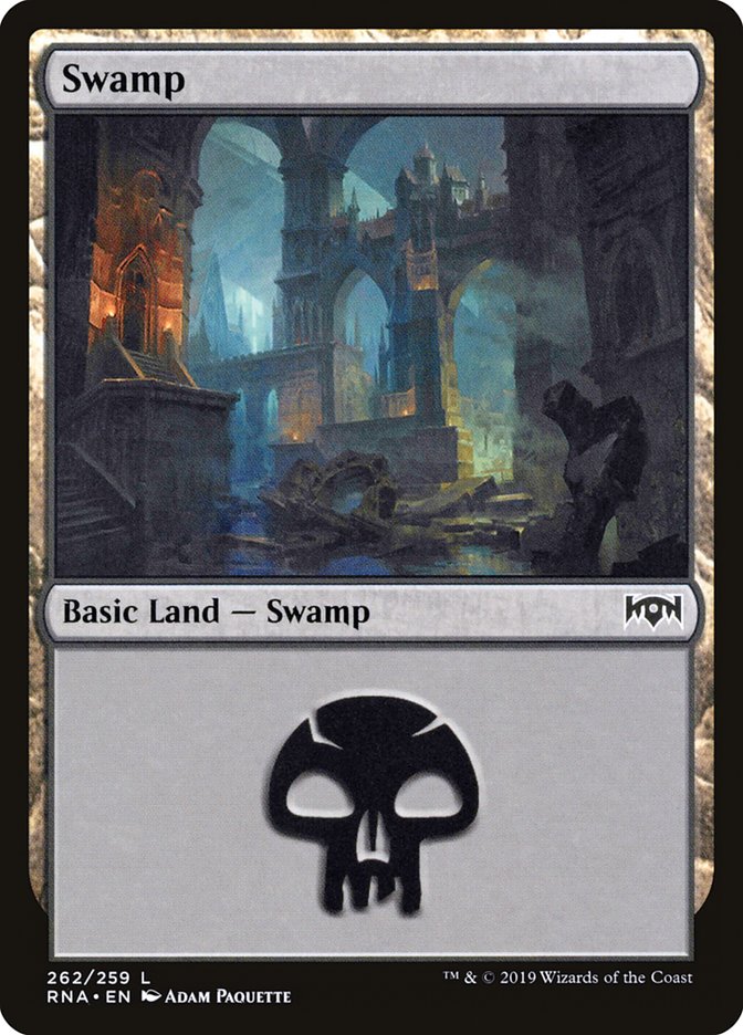 Swamp (262) [Ravnica Allegiance] | Galaxy Games LLC