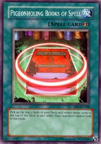 Pigeonholing Books of Spell [DR1-EN148] Common | Galaxy Games LLC