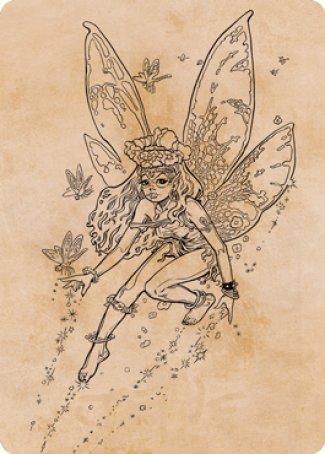 Pixie Guide (Showcase) Art Card [Dungeons & Dragons: Adventures in the Forgotten Realms Art Series] | Galaxy Games LLC