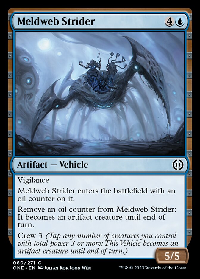 Meldweb Strider [Phyrexia: All Will Be One] | Galaxy Games LLC