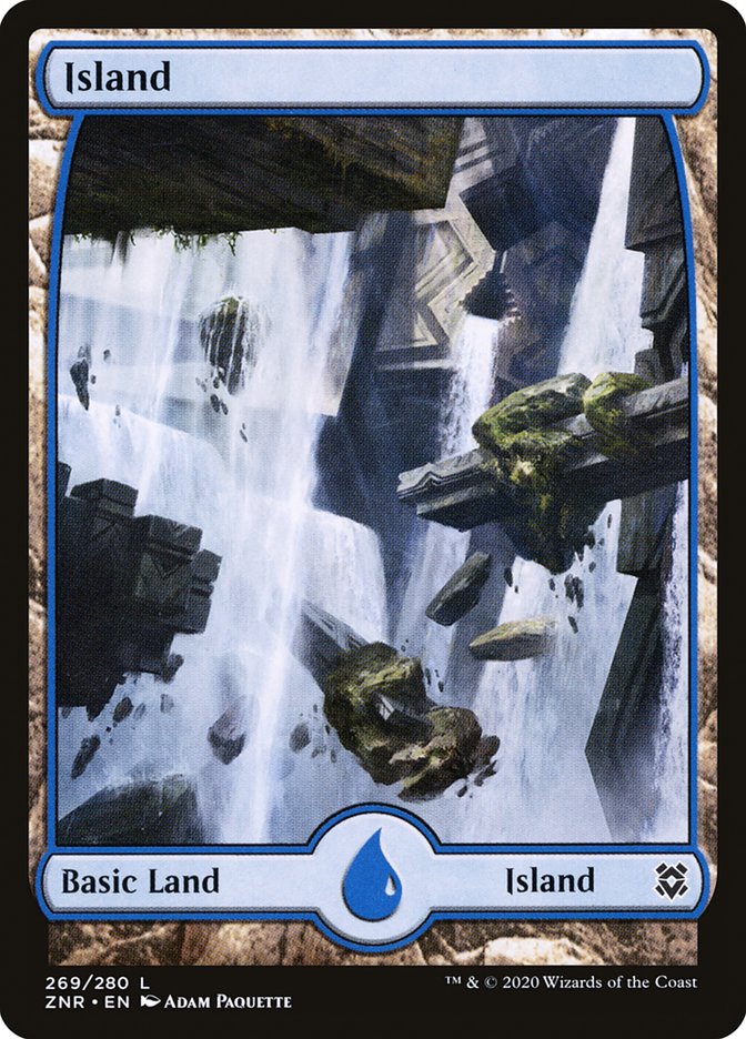 Island (269) [Zendikar Rising] | Galaxy Games LLC