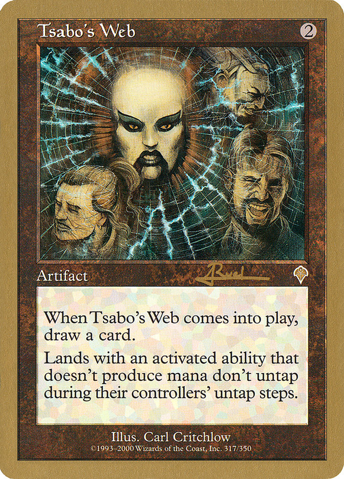 Tsabo's Web (Antoine Ruel) [World Championship Decks 2001] | Galaxy Games LLC