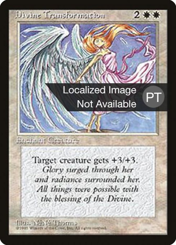 Divine Transformation [Fourth Edition (Foreign Black Border)] | Galaxy Games LLC