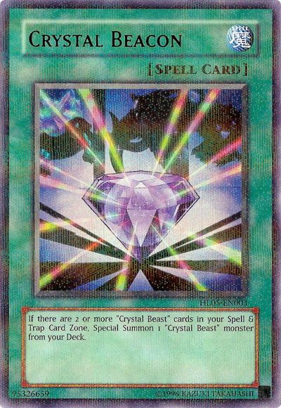 Crystal Beacon [HL05-EN003] Parallel Rare | Galaxy Games LLC