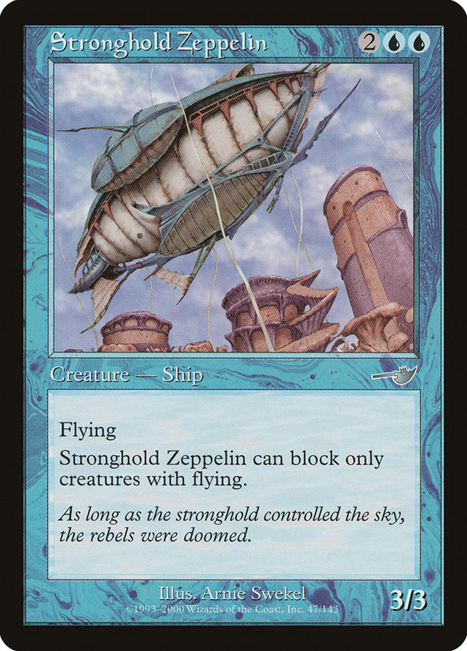 Stronghold Zeppelin [Nemesis] | Galaxy Games LLC