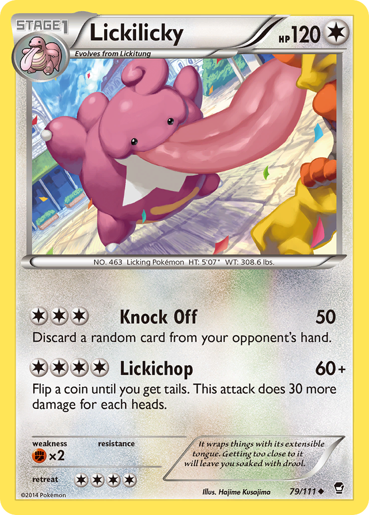 Lickilicky (79/111) [XY: Furious Fists] | Galaxy Games LLC