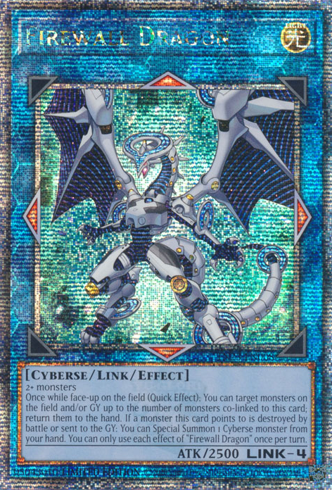 Firewall Dragon [TN23-EN008] Quarter Century Secret Rare | Galaxy Games LLC