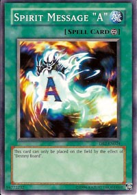 Spirit Message "A" [DB2-EN024] Common | Galaxy Games LLC