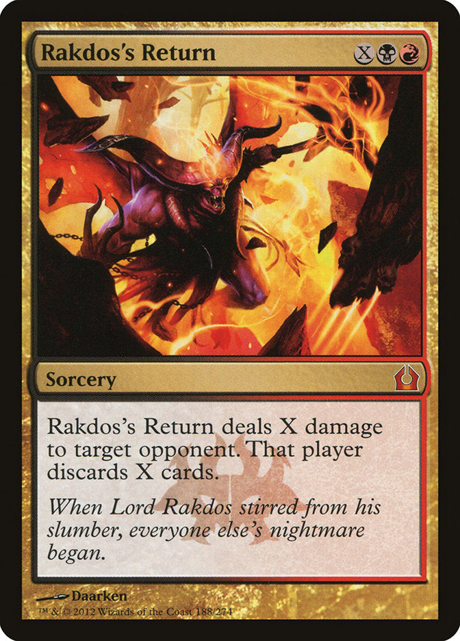 Rakdos's Return [Return to Ravnica] | Galaxy Games LLC