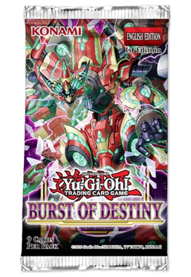 Burst of Destiny Booster Pack [1st Edition] | Galaxy Games LLC