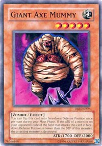 Giant Axe Mummy [DB2-EN223] Common | Galaxy Games LLC