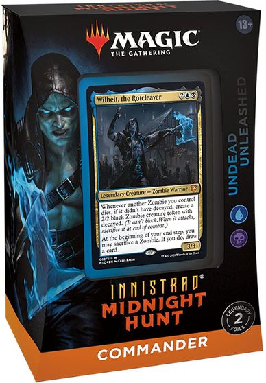 Innistrad: Midnight Hunt Commander Deck - Undead Unleashed | Galaxy Games LLC