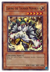 Zaborg the Thunder Monarch [DR2-EN135] Super Rare | Galaxy Games LLC