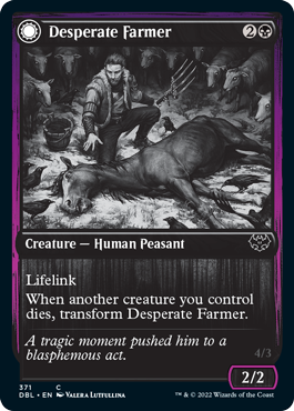 Desperate Farmer // Depraved Harvester [Innistrad: Double Feature] | Galaxy Games LLC