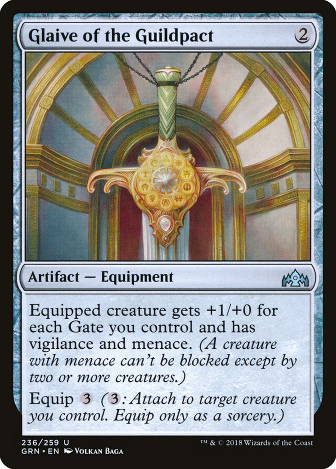 Glaive of the Guildpact [Guilds of Ravnica] | Galaxy Games LLC
